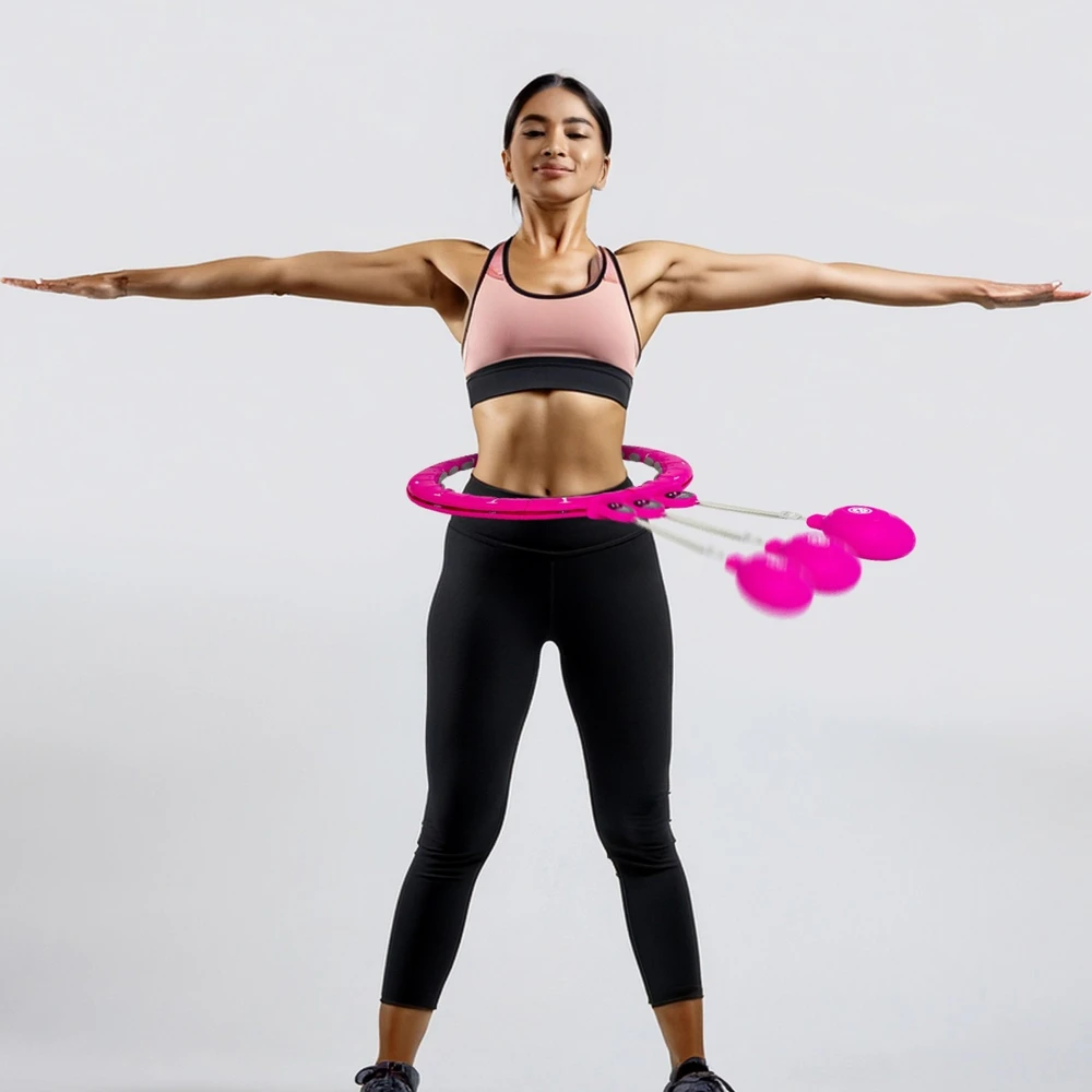 Hula lankas Enero Fit, rožinis