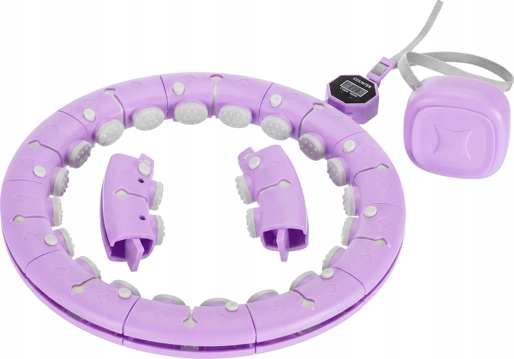 Hula lankas Gymtek, 90 cm, violetinis
