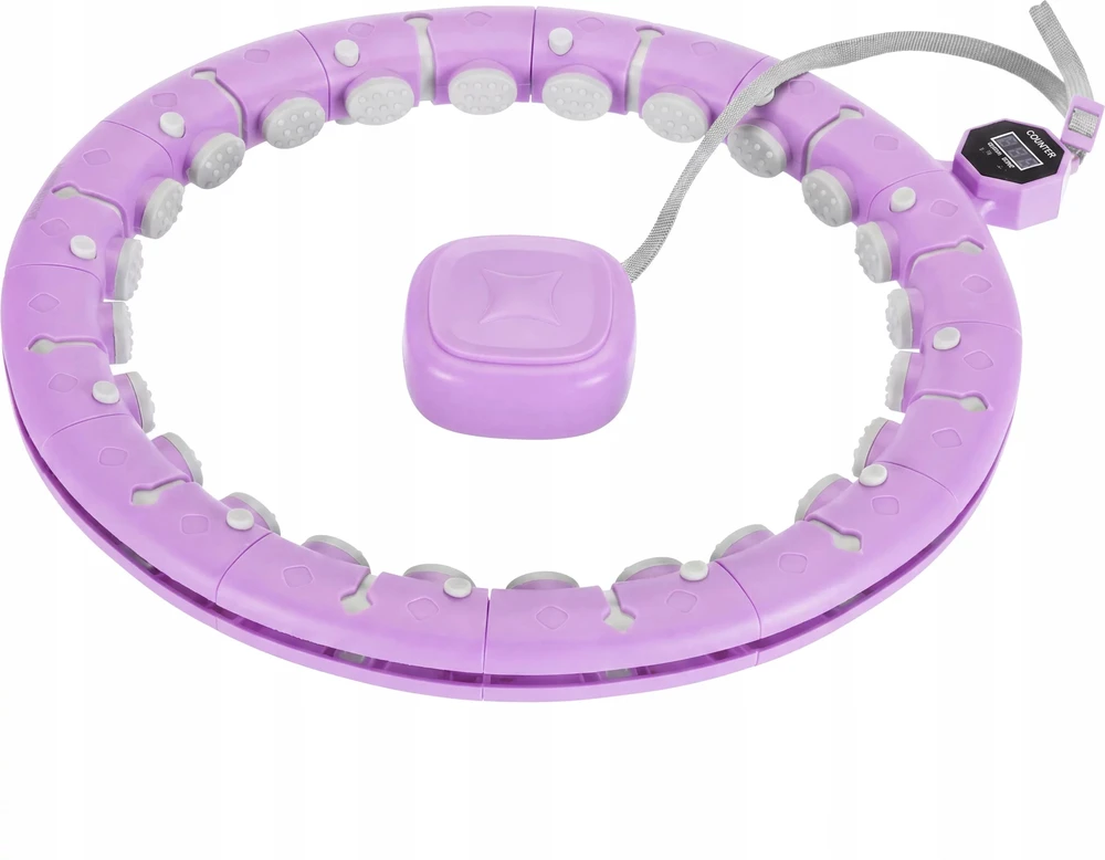 Hula lankas Gymtek, 90 cm, violetinis