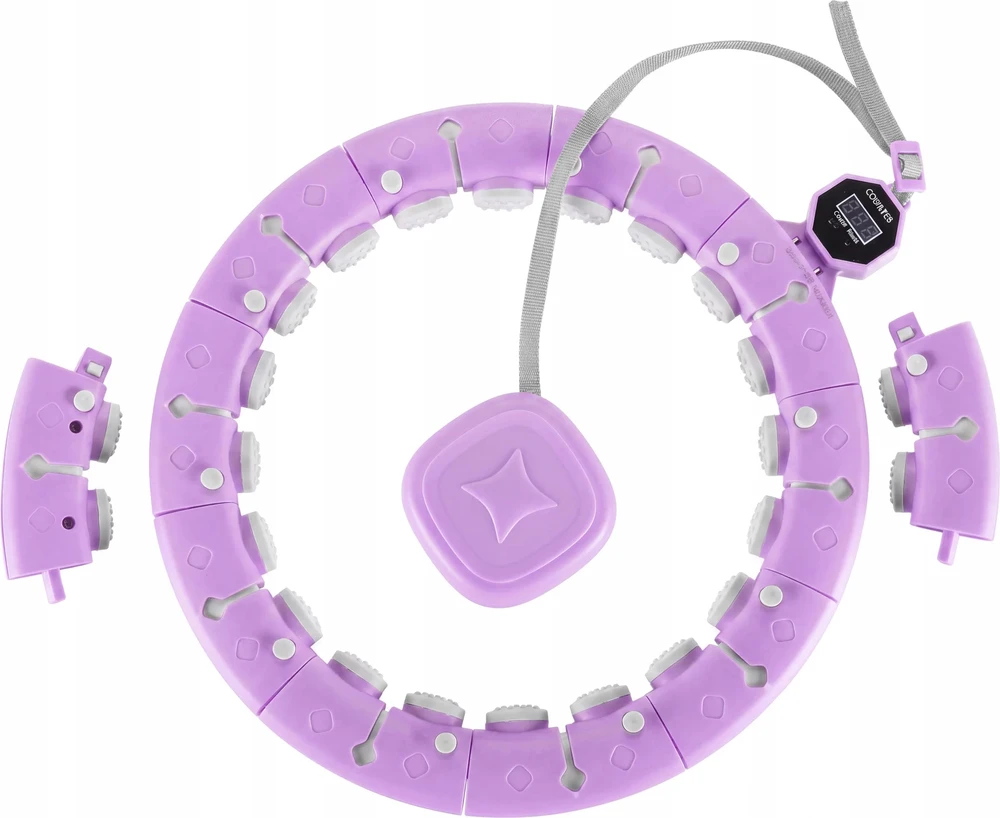 Hula lankas Gymtek, 90 cm, violetinis