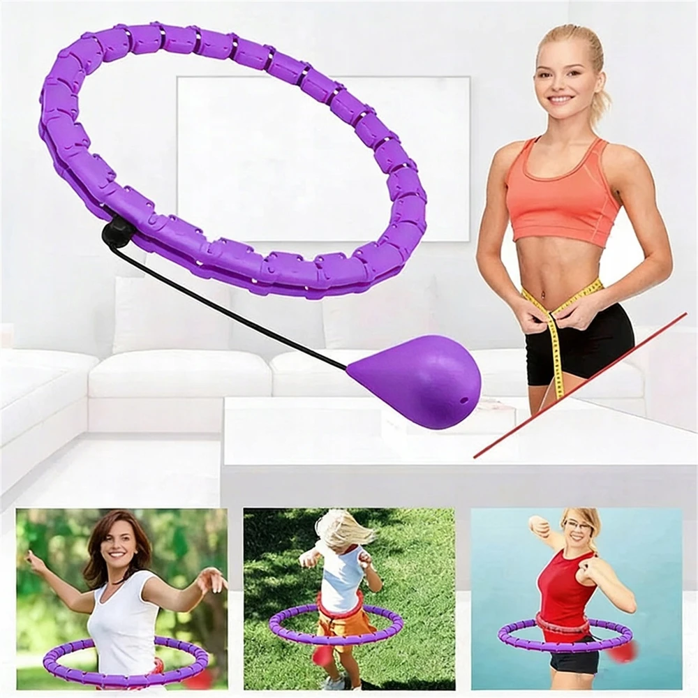 Hula lankas su kamuoliuku Bedee, violetinis