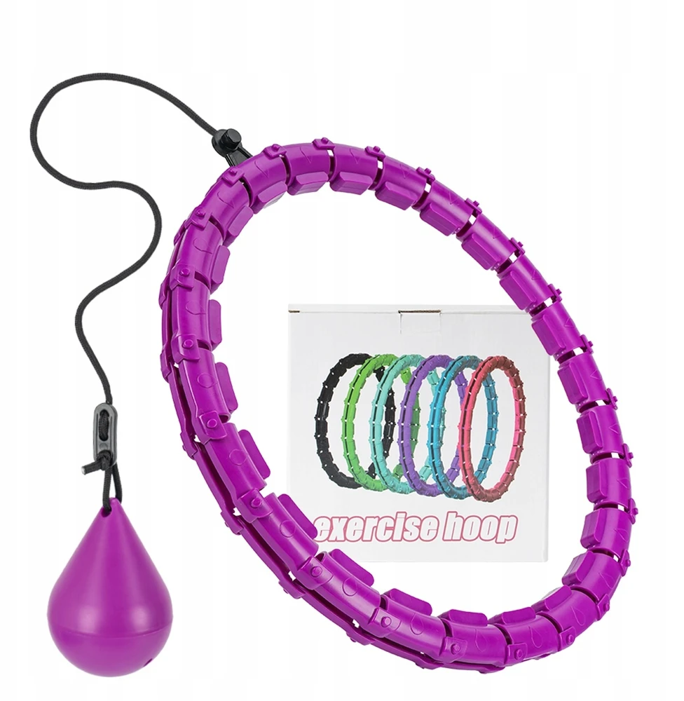 Hula lankas su svarmeniu Bedee, violetinis
