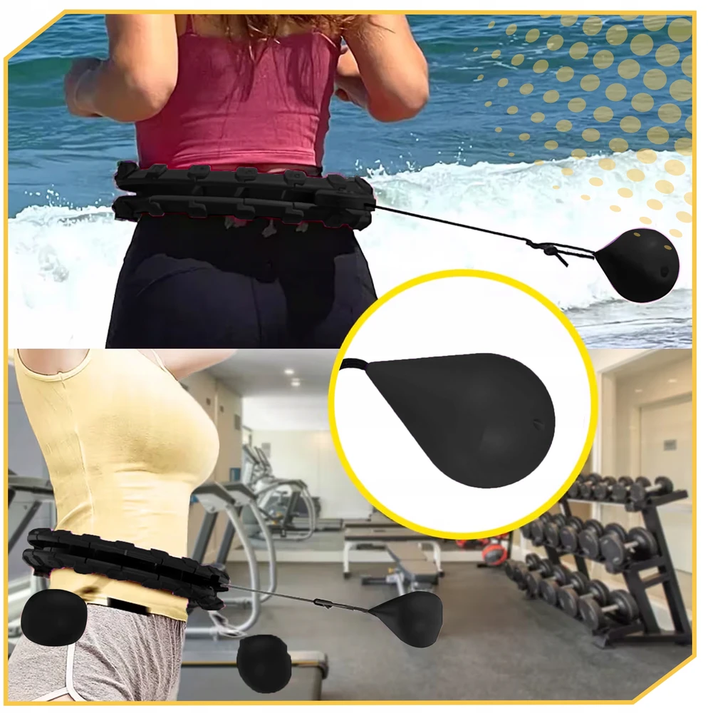 Hula lankas su svoriu Lewer, 50 cm