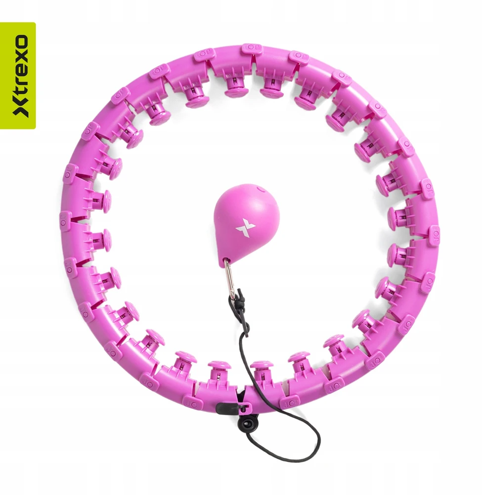 Hula lankas Xtrexo, 100 cm, violetinis
