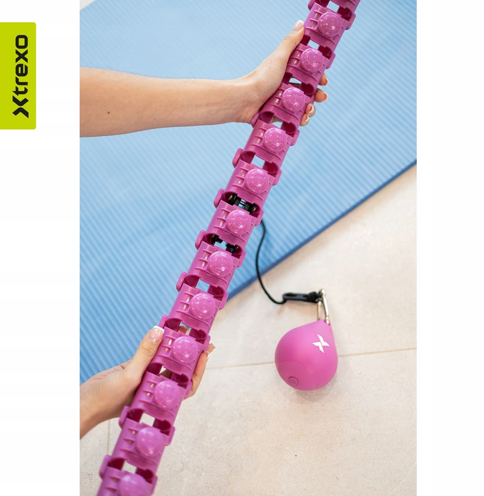 Hula lankas Xtrexo, 100 cm, violetinis
