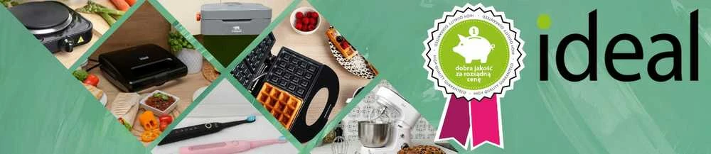 IDEAL kontaktinis elektrinis grilis 2200 W – sulankstomas, XXL dydžio