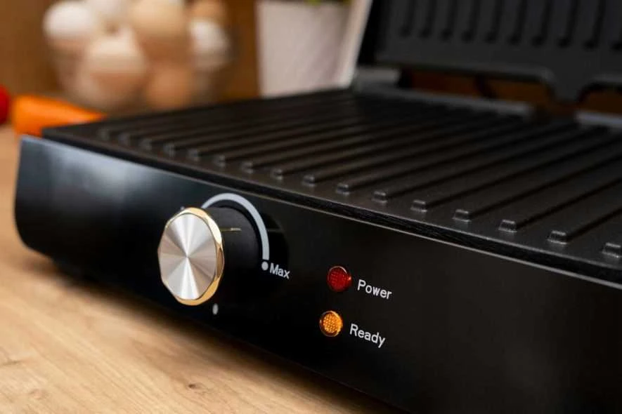 IDEAL kontaktinis elektrinis grilis 2200 W – sulankstomas, XXL dydžio