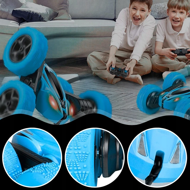 Įkraunamas RC automobilis „Auto Twister“ su valdymo pulteliu
