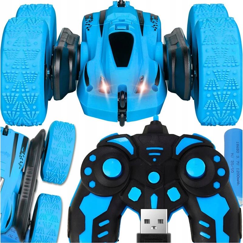 Įkraunamas RC automobilis „Auto Twister“ su valdymo pulteliu