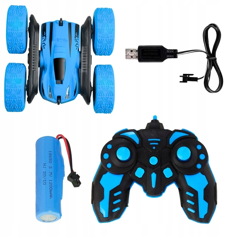 Įkraunamas RC automobilis „Auto Twister“ su valdymo pulteliu
