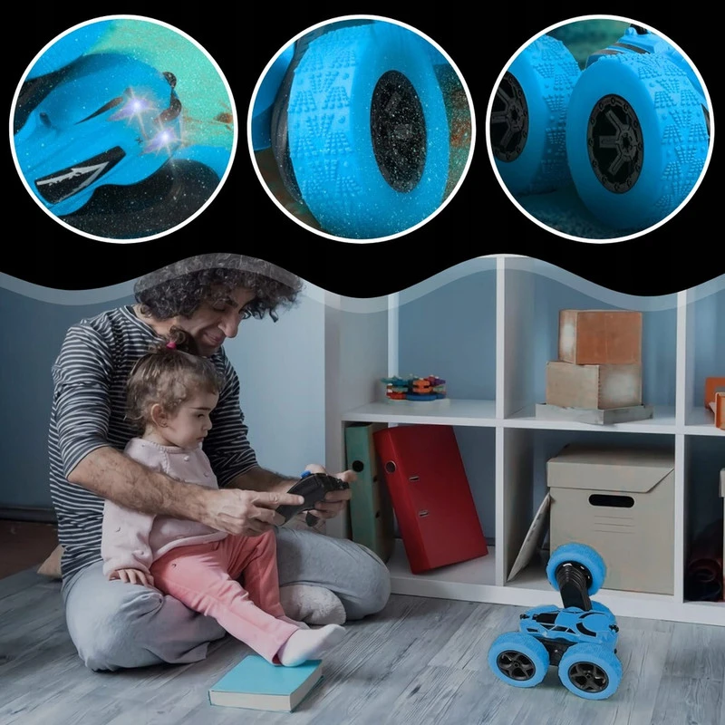 Įkraunamas RC automobilis „Auto Twister“ su valdymo pulteliu