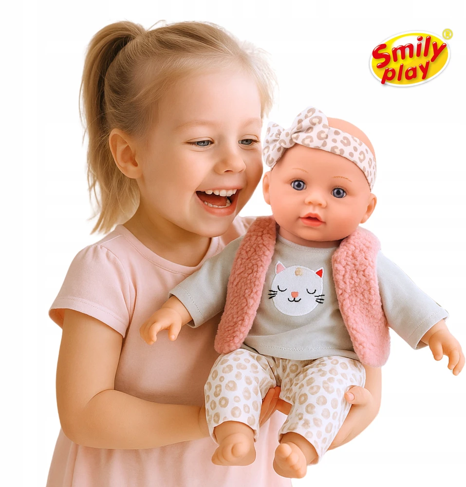 Interaktyvi lėlė Smily Play, 32 cm