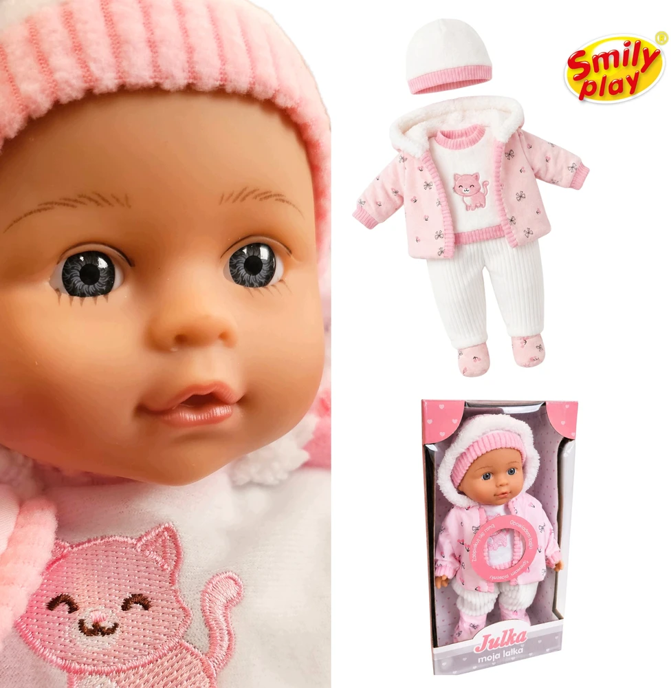 Interaktyvi lėlė Smily Play, 32 cm