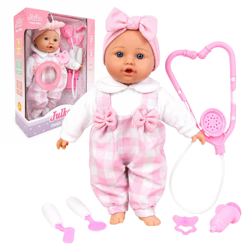 Interaktyvi lėlė Smily Play, 32 cm