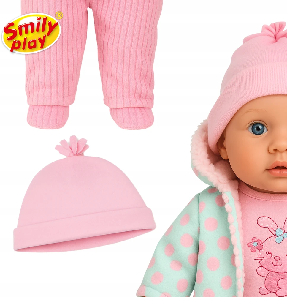 Interaktyvi lėlė Smily Play, 33 cm