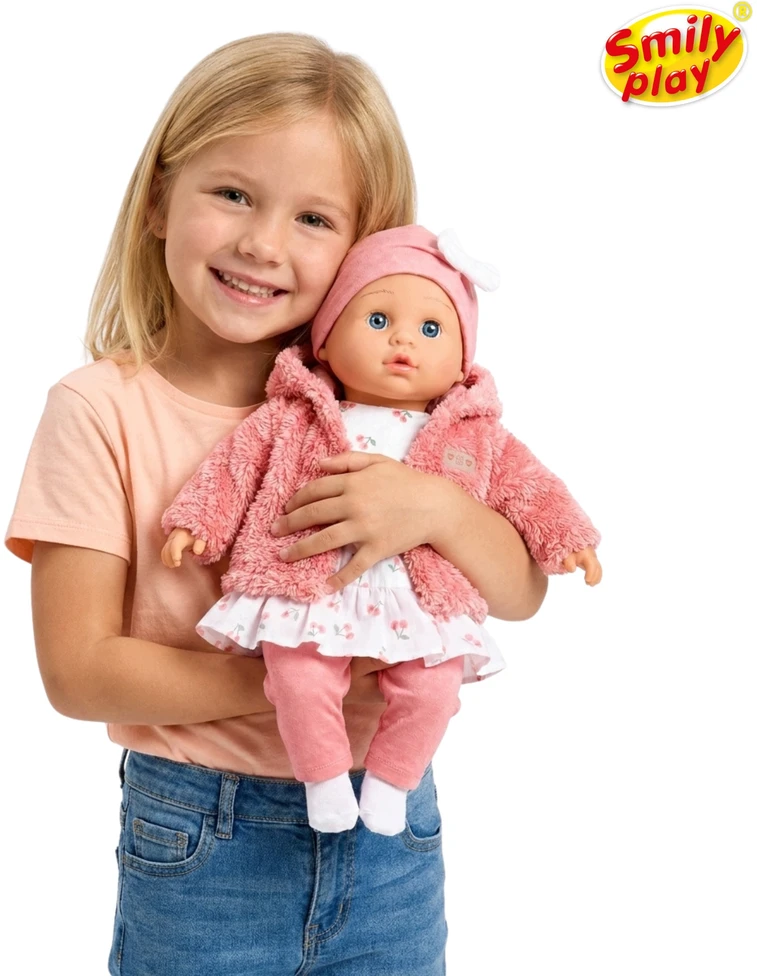 Interaktyvi lėlė Smily Play, 40 cm