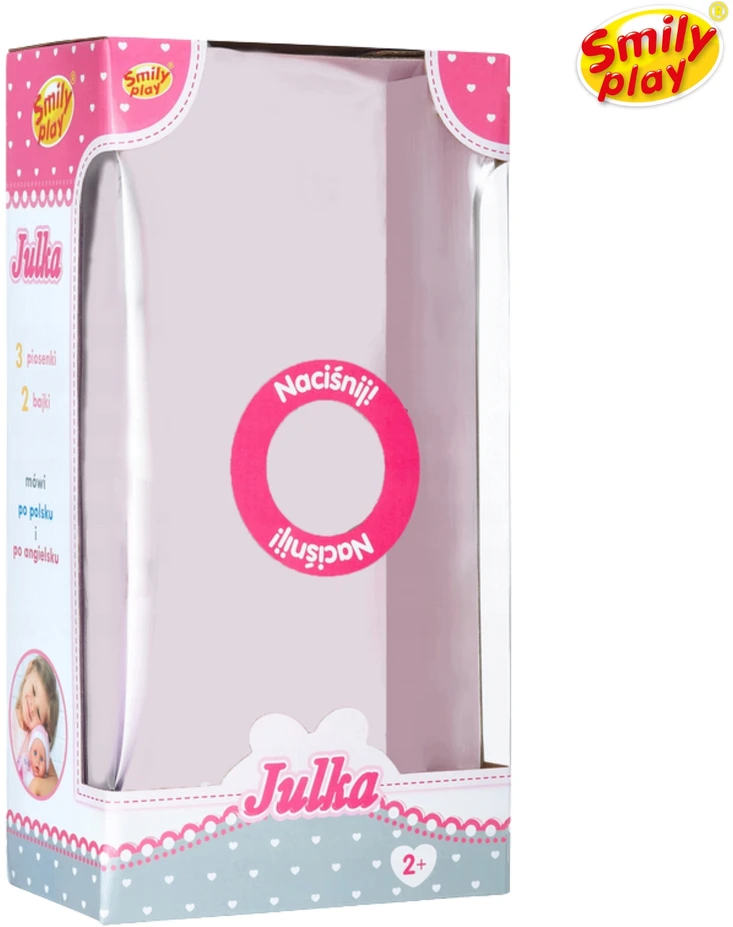 Interaktyvi lėlė Smily Play, 40 cm