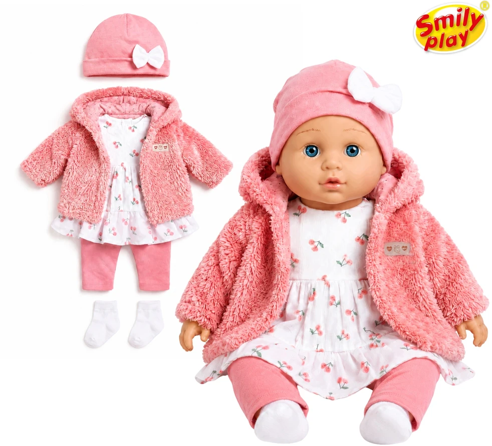 Interaktyvi lėlė Smily Play, 40 cm