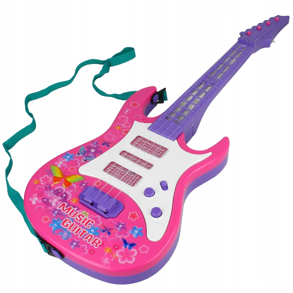 Interaktyvi žaislinė gitara Stator, 53 cm