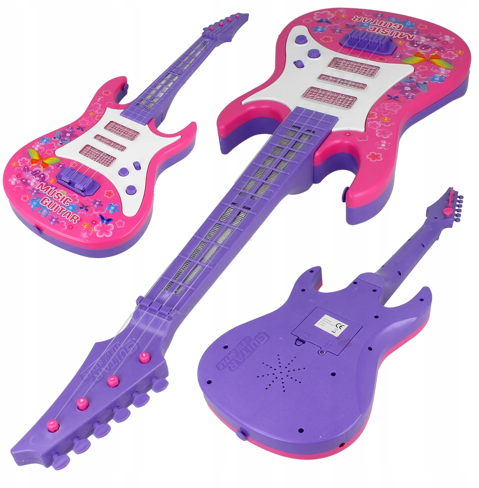 Interaktyvi žaislinė gitara Stator, 53 cm