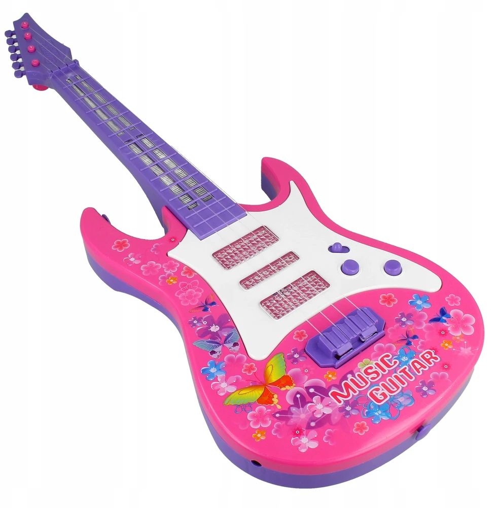 Interaktyvi žaislinė gitara Stator, 53 cm