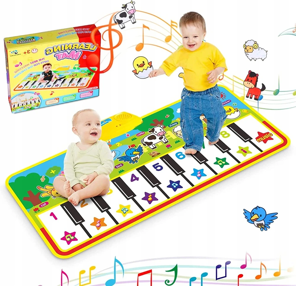 Interaktyvus muzikinis kilimėlis, 120x40 cm