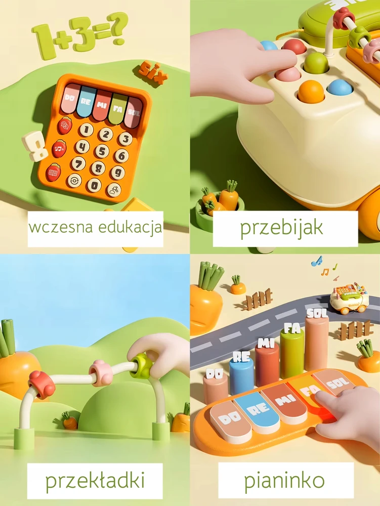 Interaktyvus muzikinis telefonas LandToys