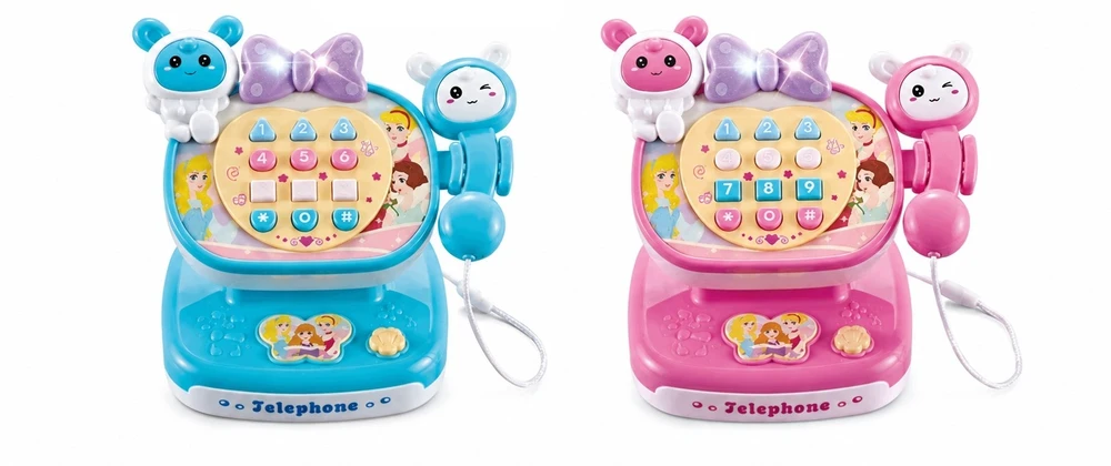 Interaktyvus žaislinis telefonas 7 Toys Kolorów