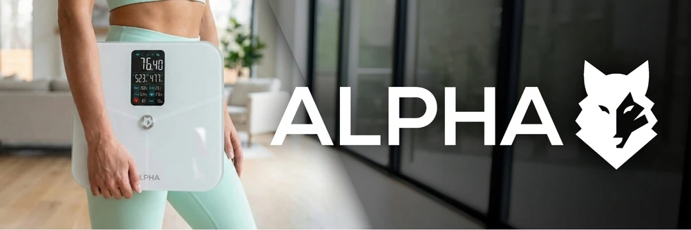 Išmaniosios elektroninės svarstyklės ALPHA, iki 180 kg