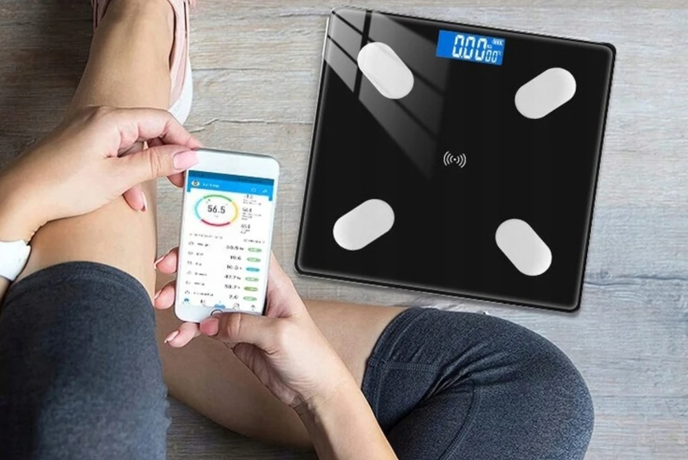 Išmaniosios vonios svarstyklės Opticast, iki 180 kg
