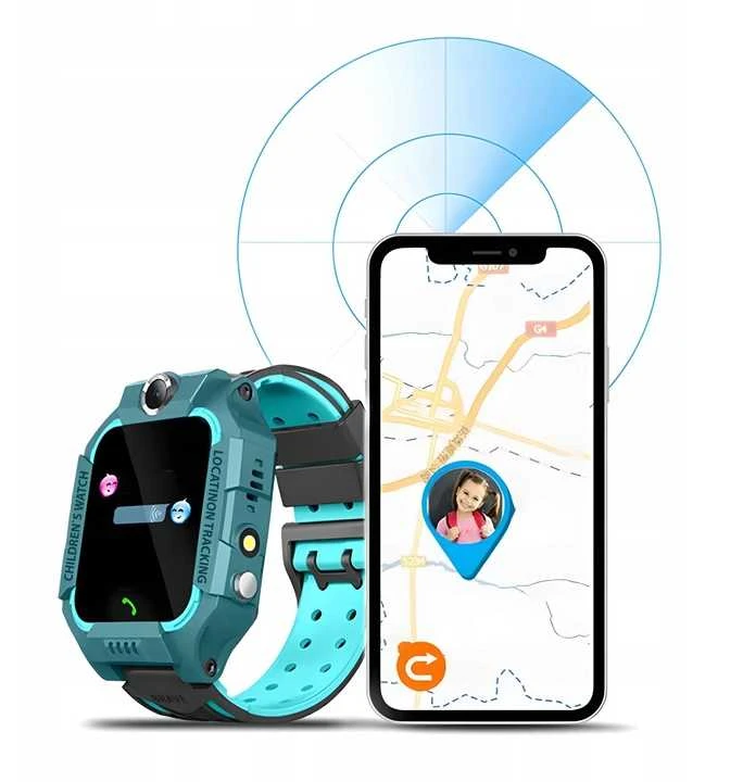Išmanusis laikrodis Išmanus laikrodis vaikams – GPS seklys, SIM kortelė ir tėvų kontrolė.