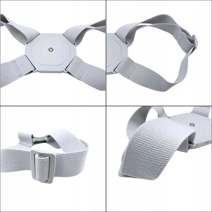 Išmanus laikysenos korektorius „Spider“ vaikams ir suaugusiems su USB