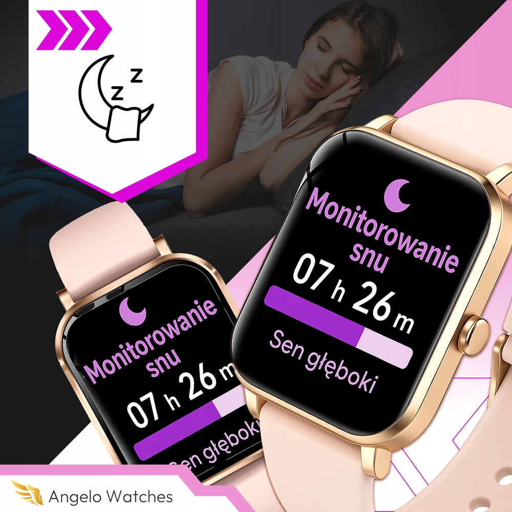 Išmanusis laikrodis Angelo Watches, 4 dirželiai