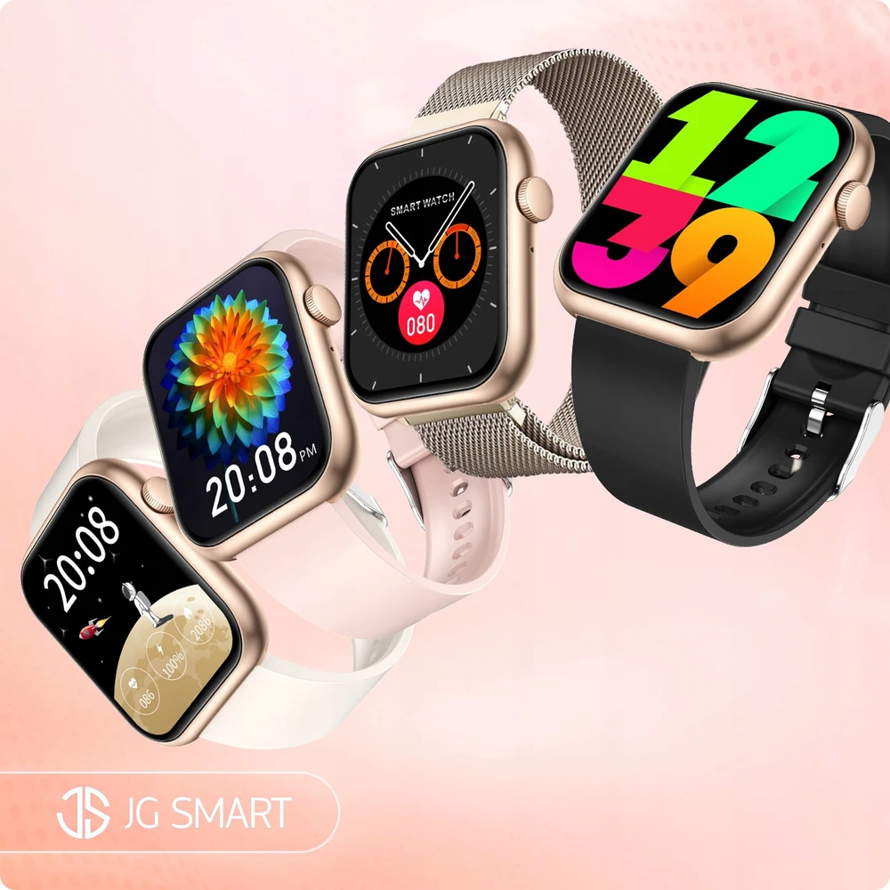 Išmanusis laikrodis JG Smart JGS-X7Pro, auksinis