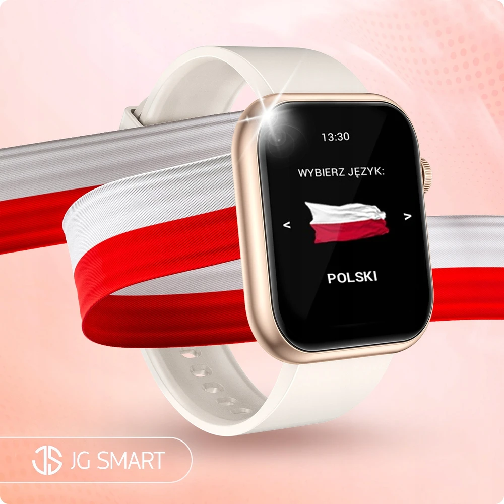 Išmanusis laikrodis JG Smart JGS-X7Pro, auksinis