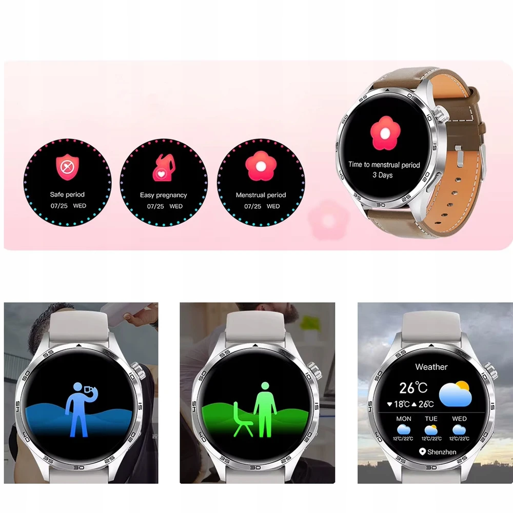 Išmanusis laikrodis Smart-Trend, juodas