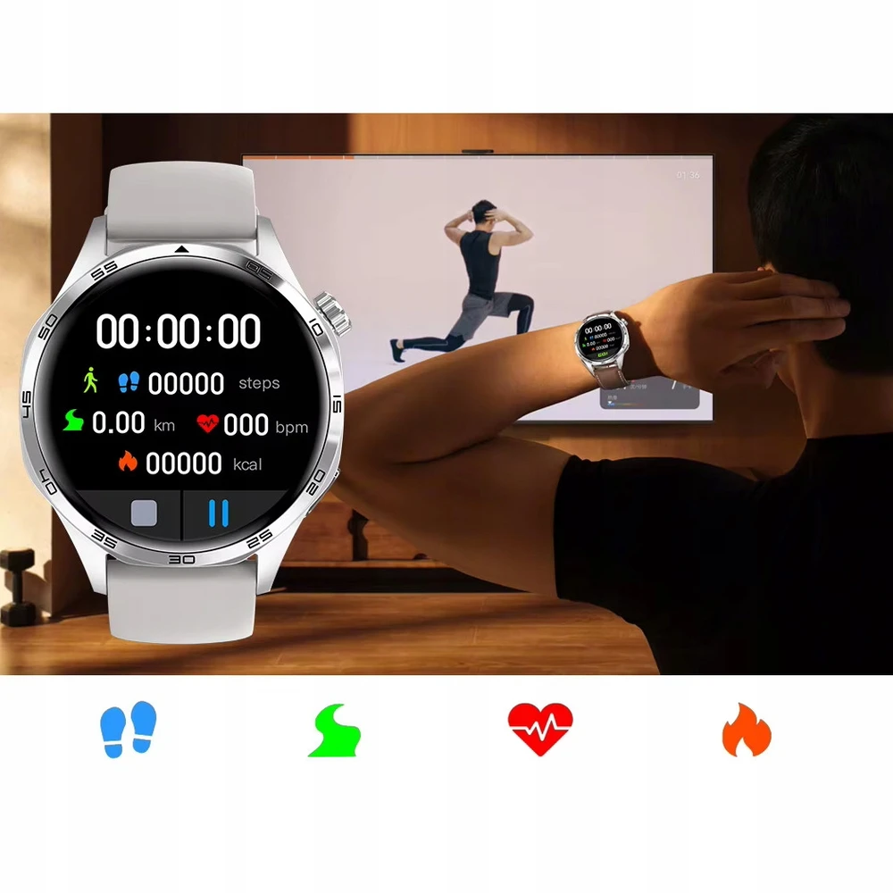 Išmanusis laikrodis Smart-Trend, juodas