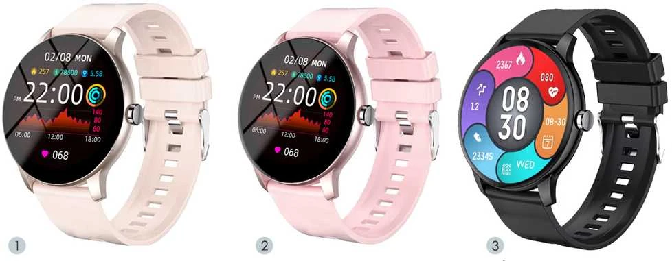 Išmanusis laikrodis su skambučių funkcija per Bluetooth – sportas, stilius ir ryšys viename.