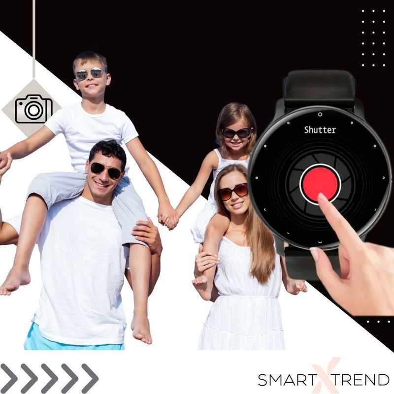 Išmanusis laikrodis su skambučių funkcija per Bluetooth – sportas, stilius ir ryšys viename.