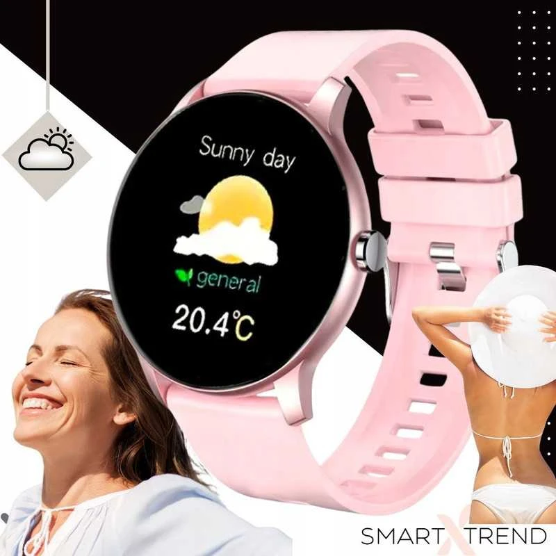 Išmanusis laikrodis su skambučių funkcija per Bluetooth – sportas, stilius ir ryšys viename.
