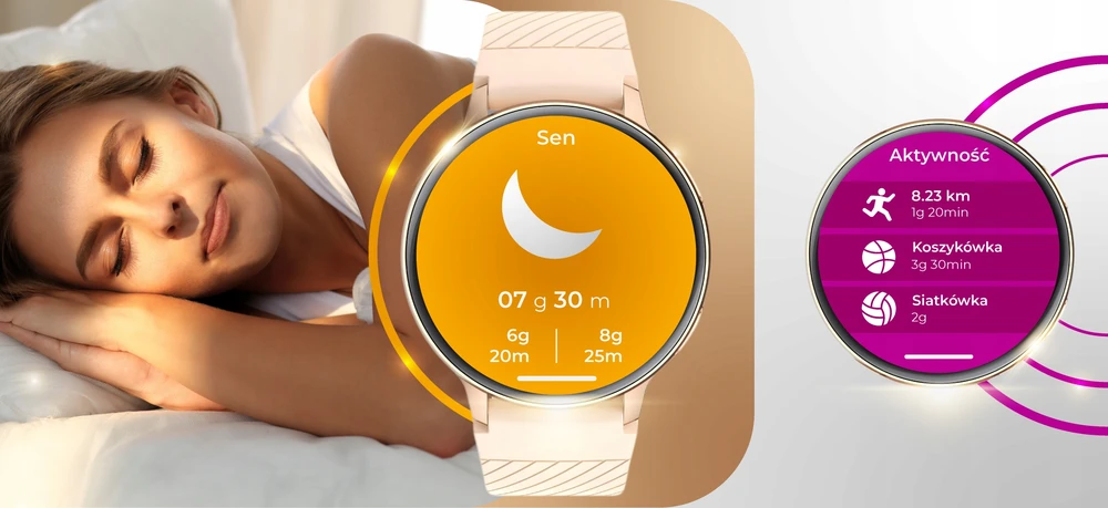 Išmanusis laikrodis WonderWatch, 4 dirželiai