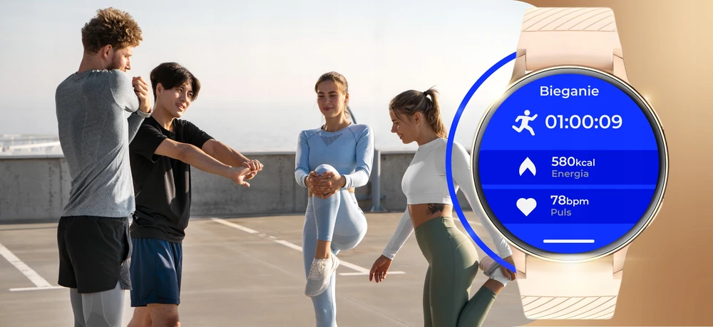 Išmanusis laikrodis WonderWatch, 4 dirželiai