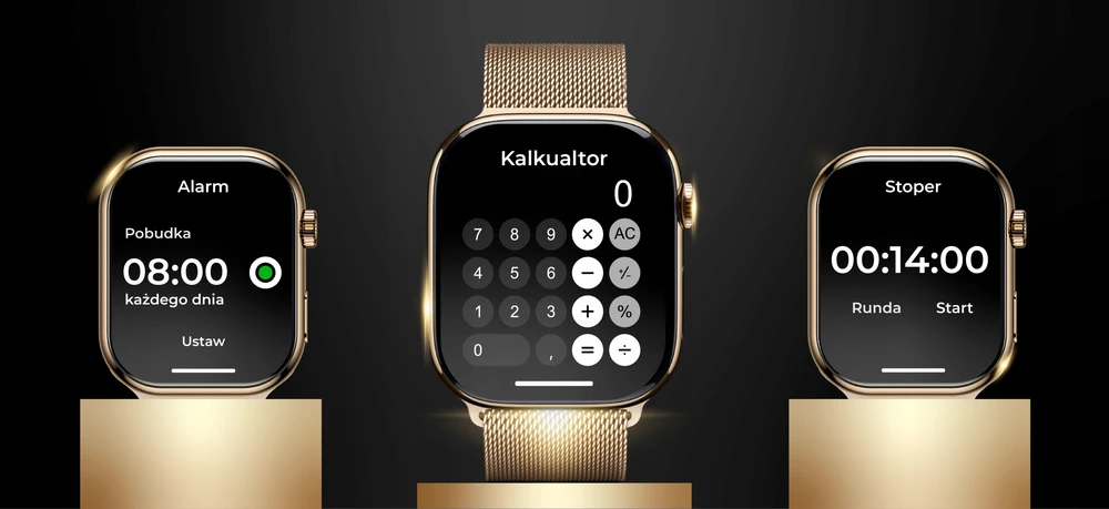 Išmanusis laikrodis WonderWatch, 4 dirželiai