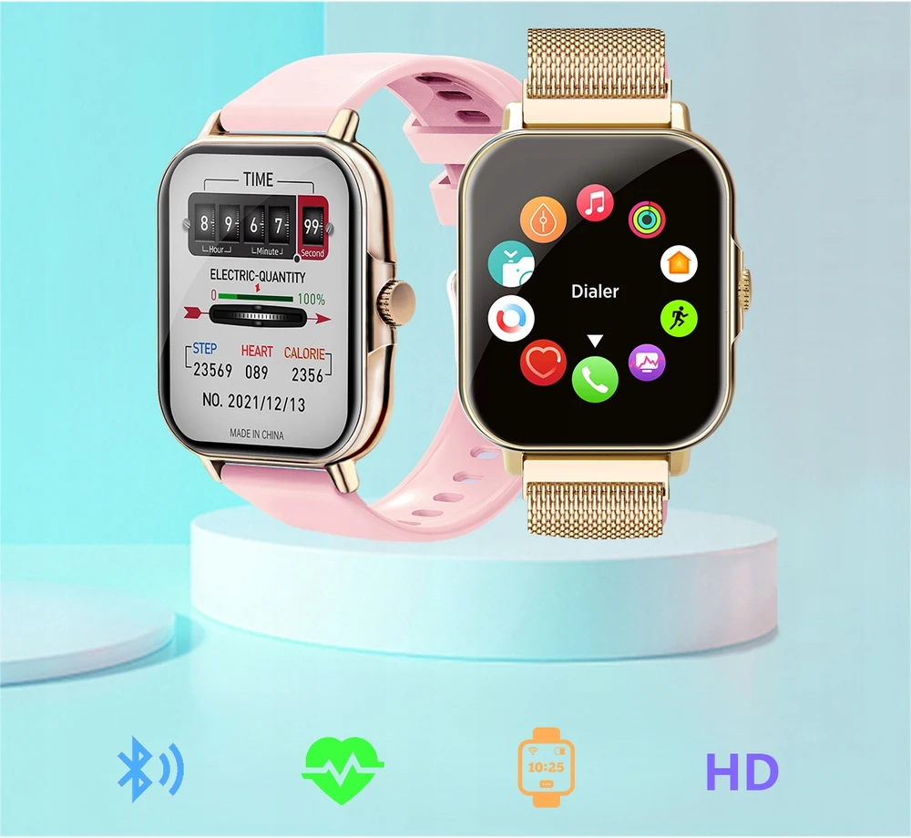 Išmanusis laikrodis WonderWatch, 4 dirželiai