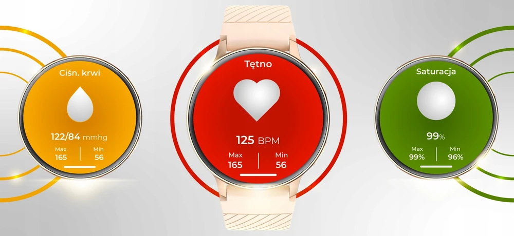 Išmanusis laikrodis WonderWatch, 4 dirželiai