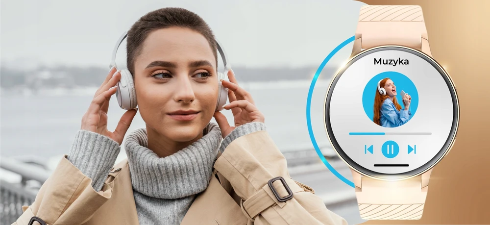 Išmanusis laikrodis WonderWatch, 4 dirželiai