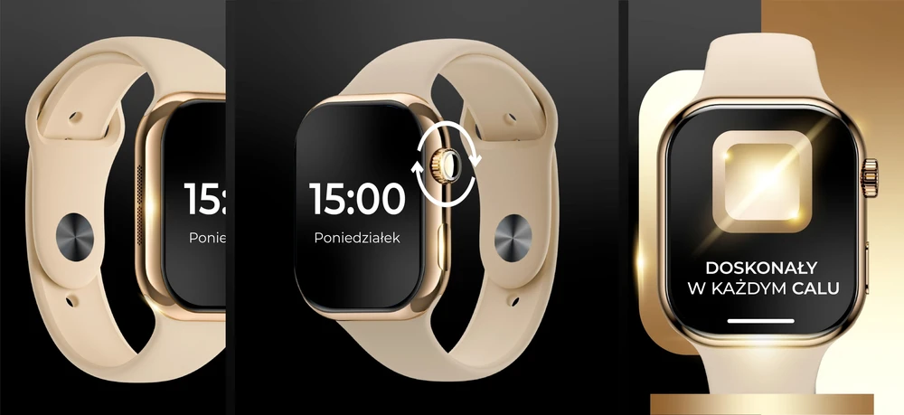 Išmanusis laikrodis WonderWatch, 4 dirželiai
