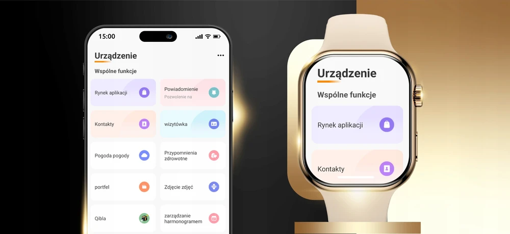 Išmanusis laikrodis WonderWatch, 4 dirželiai