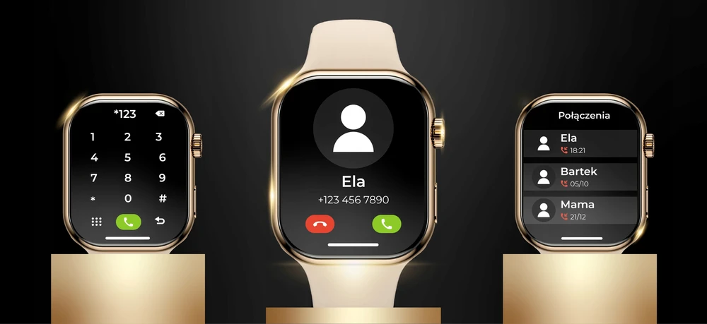 Išmanusis laikrodis WonderWatch, 4 dirželiai