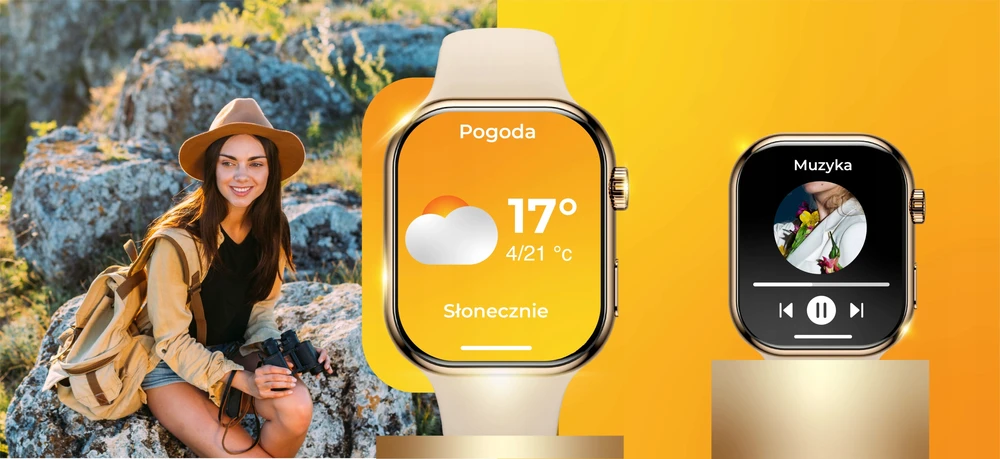 Išmanusis laikrodis WonderWatch, 4 dirželiai